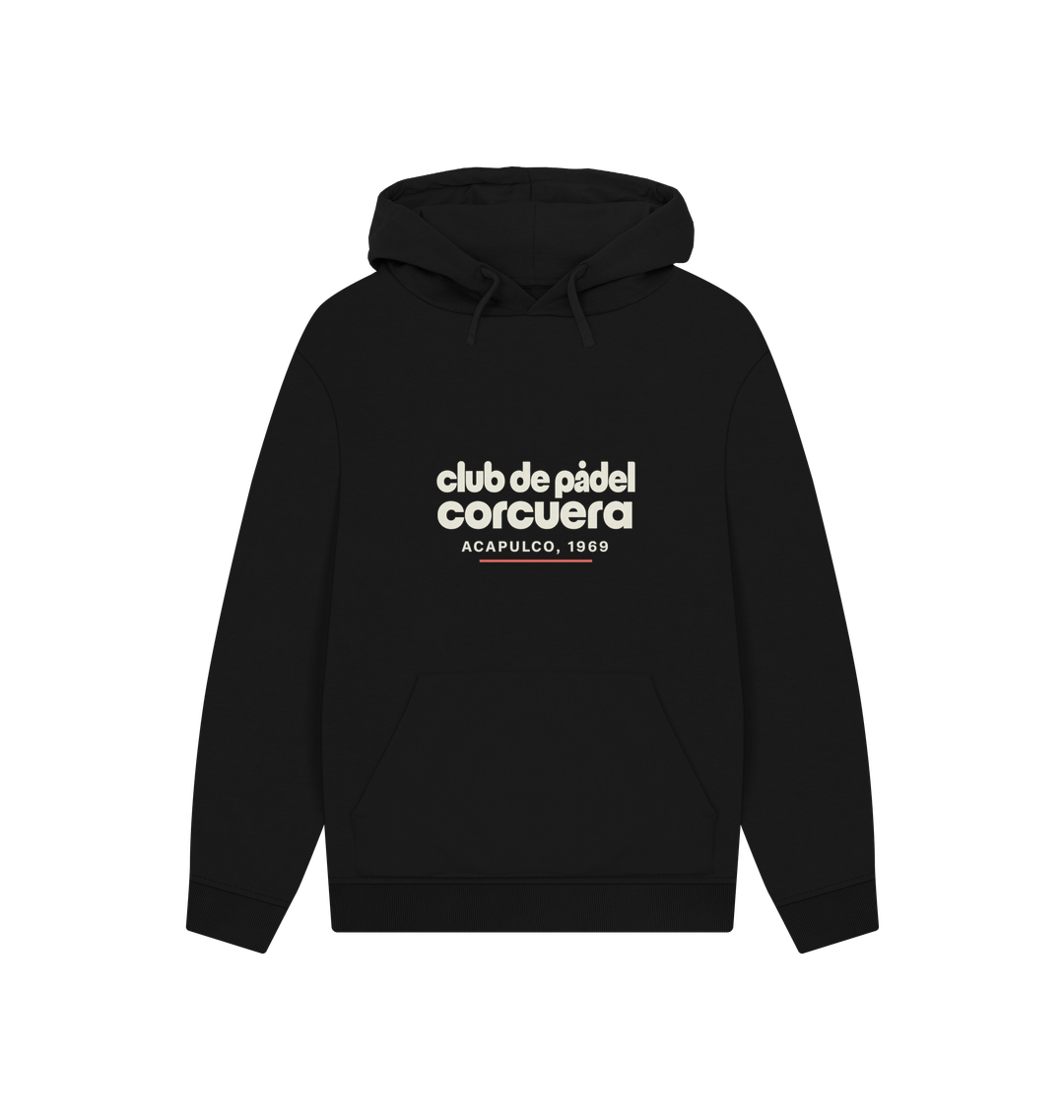 Black Printed Hoody