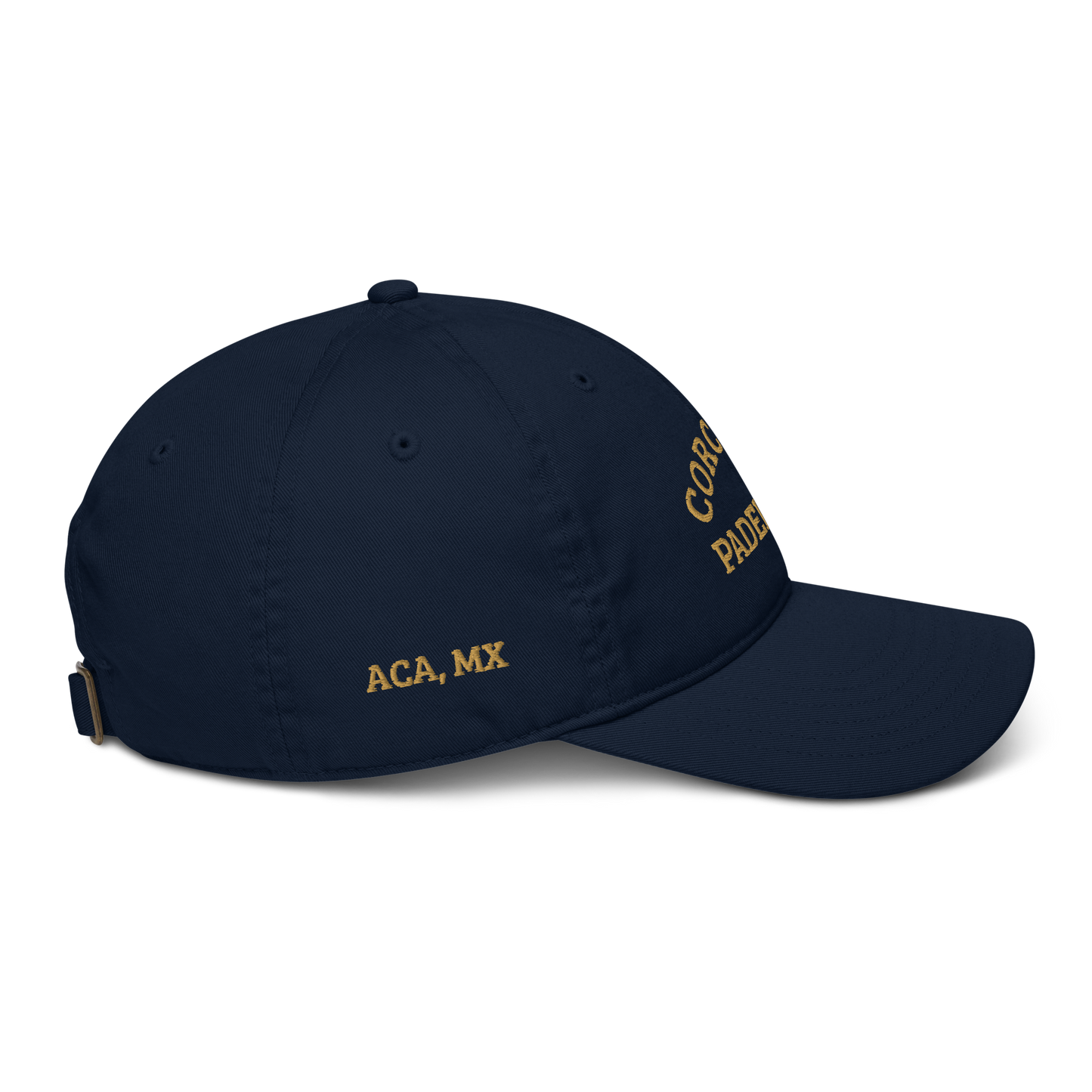 Corcuera Padel Club - Blue baseball cap, side view