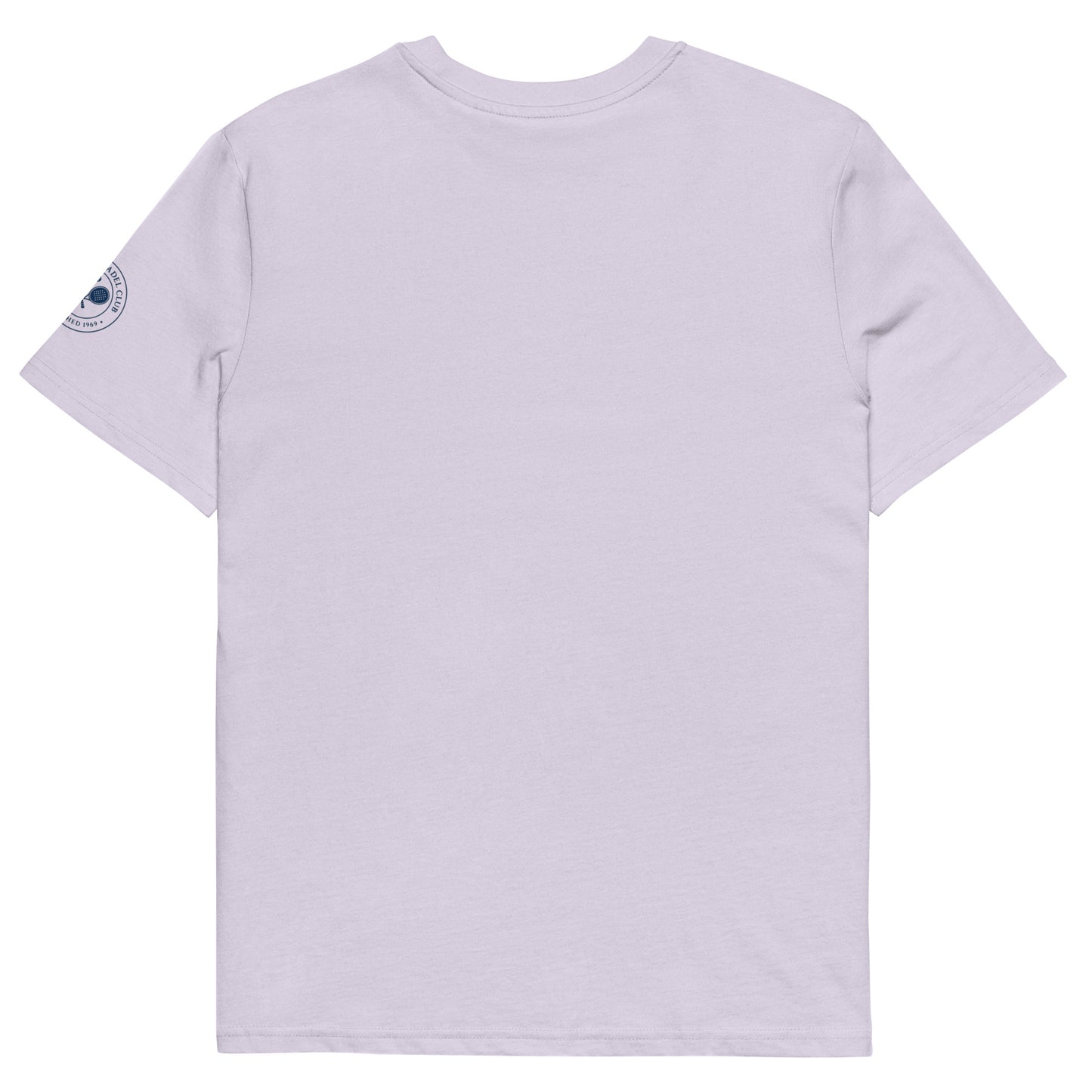 La Bajada Organic Cotton T-Shirt – Lavender – Back View