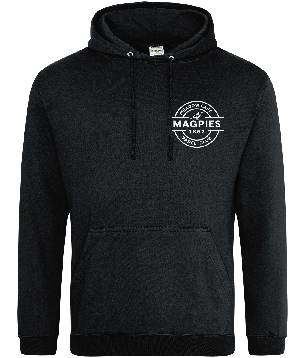 Magpies College Hoodie – Nottingham Padel Design