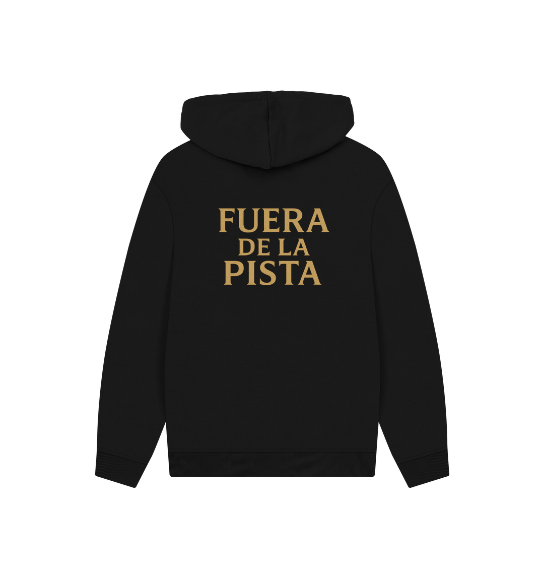 Black Printed Hoody