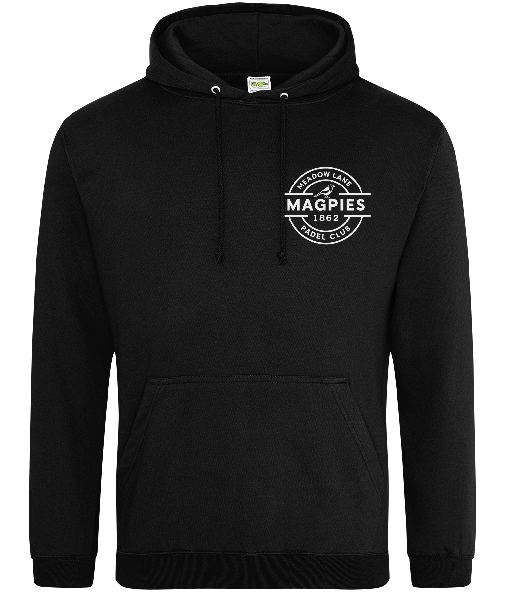 Magpies College Hoodie – Nottingham Padel Design black