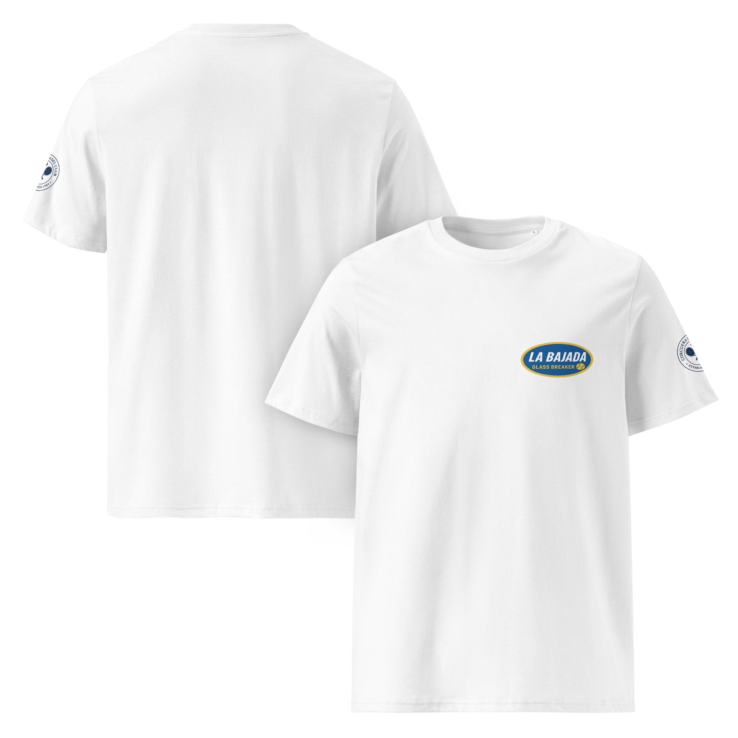 Unisex Organic Cotton T-Shirt - Front View - Corcuera Padel Club