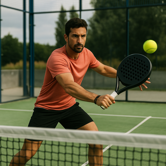 How to master the volley at Padel
