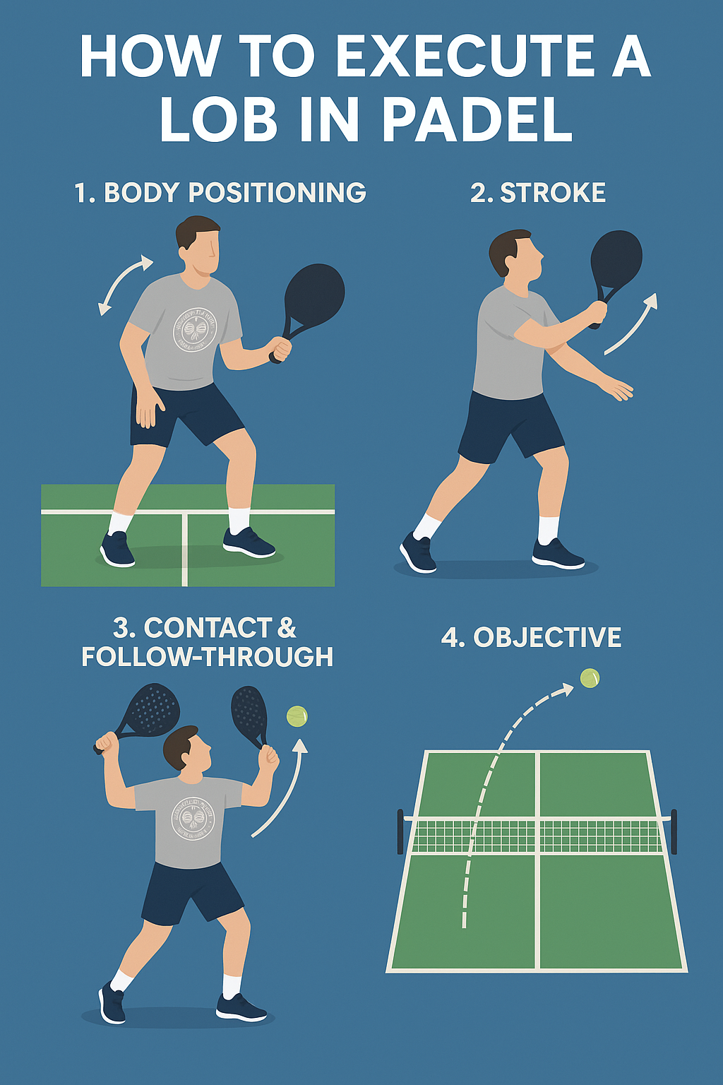 How to perfect the lob in padel