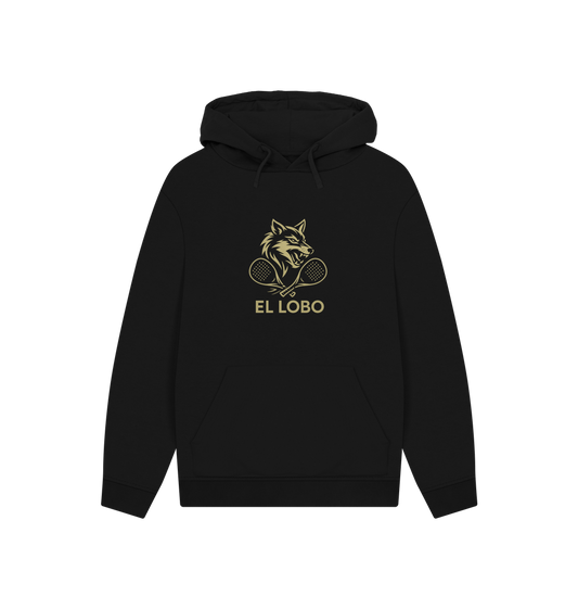 Black Printed Hoody