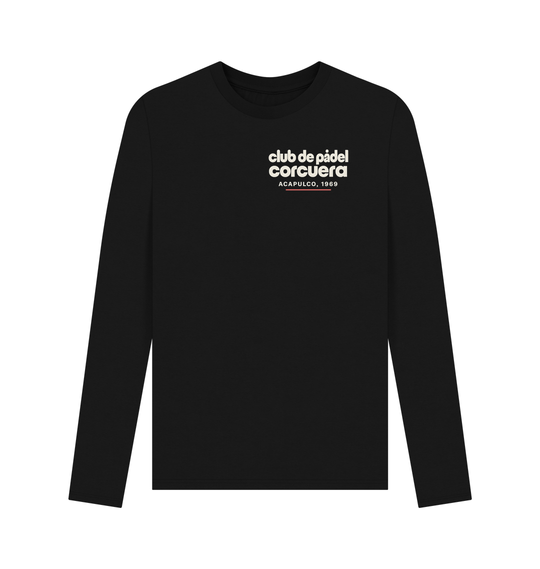 Club de Padel Long-Sleeve T-Shirt: Organic Cotton by Corcuera Padel Club - product image