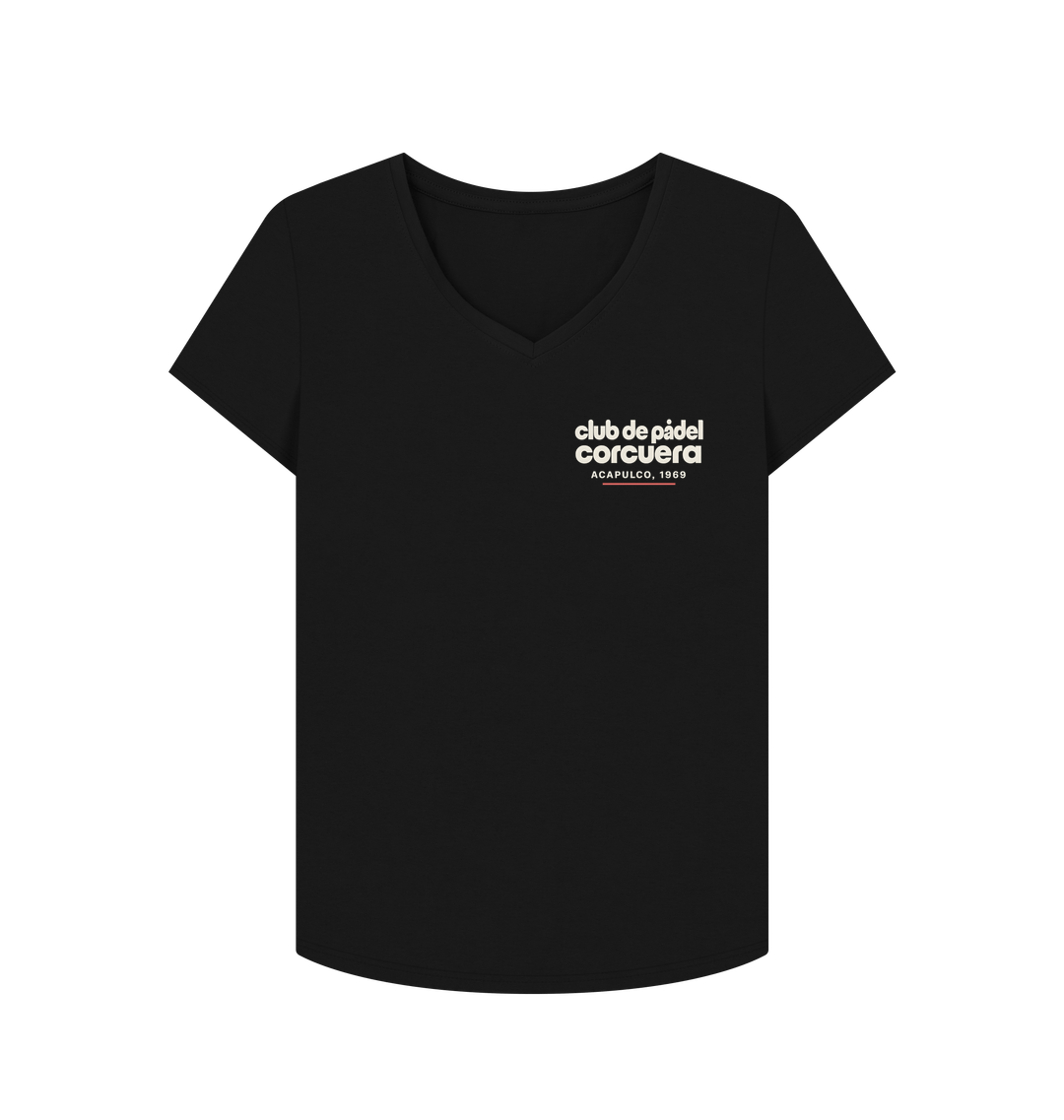 Black Printed T-shirt Front