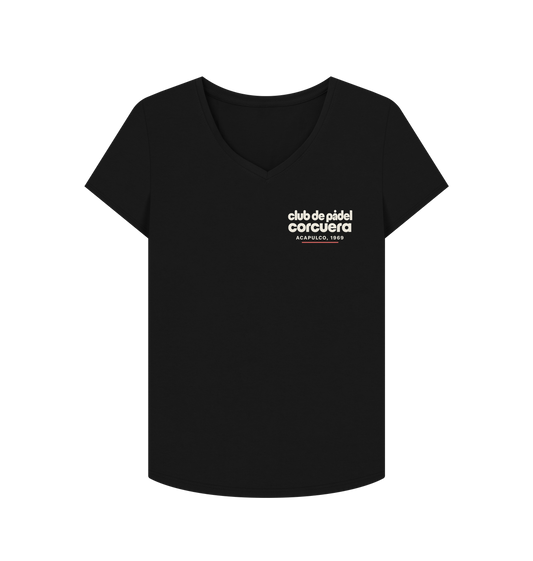 Black Printed T-shirt Front