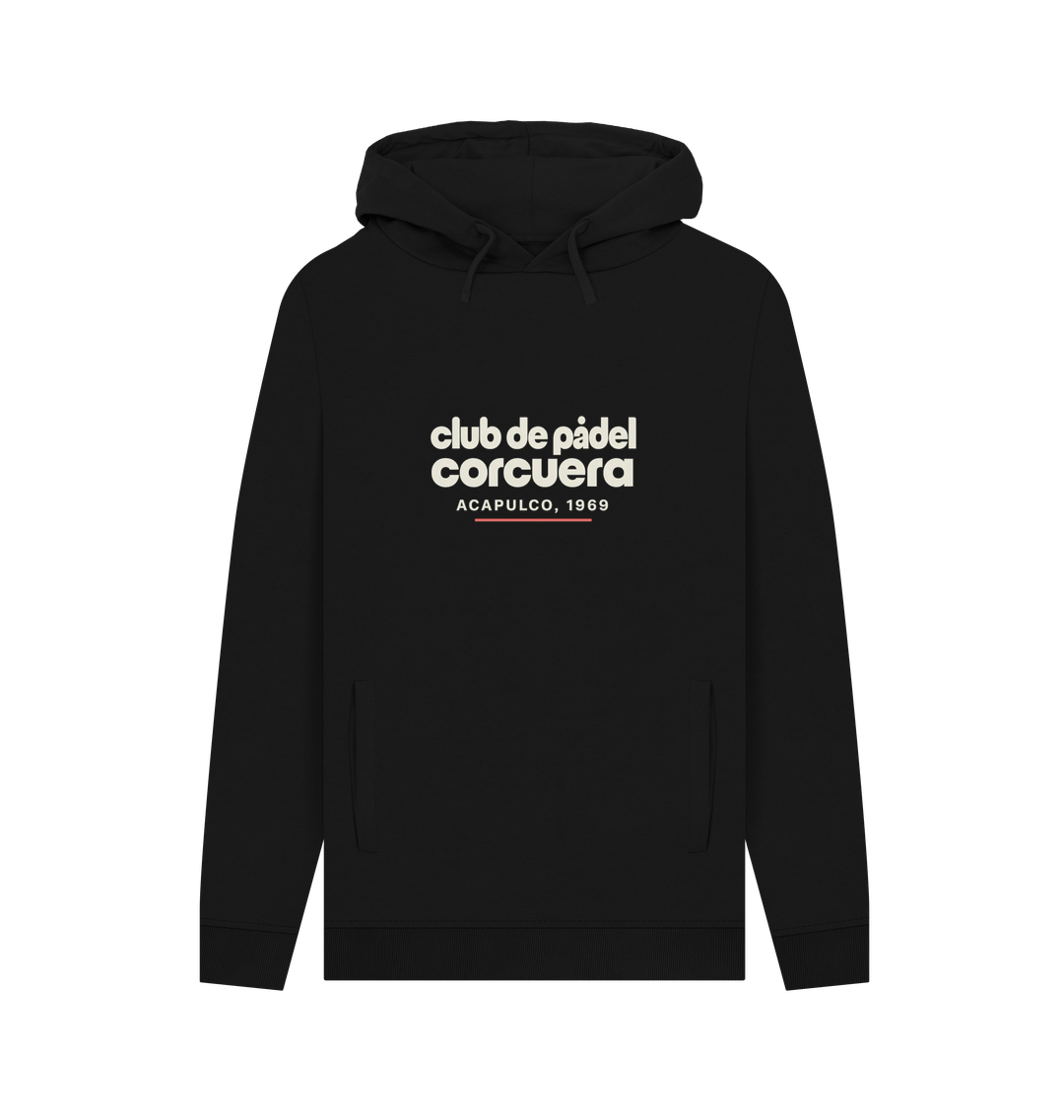 Black Printed Hoody
