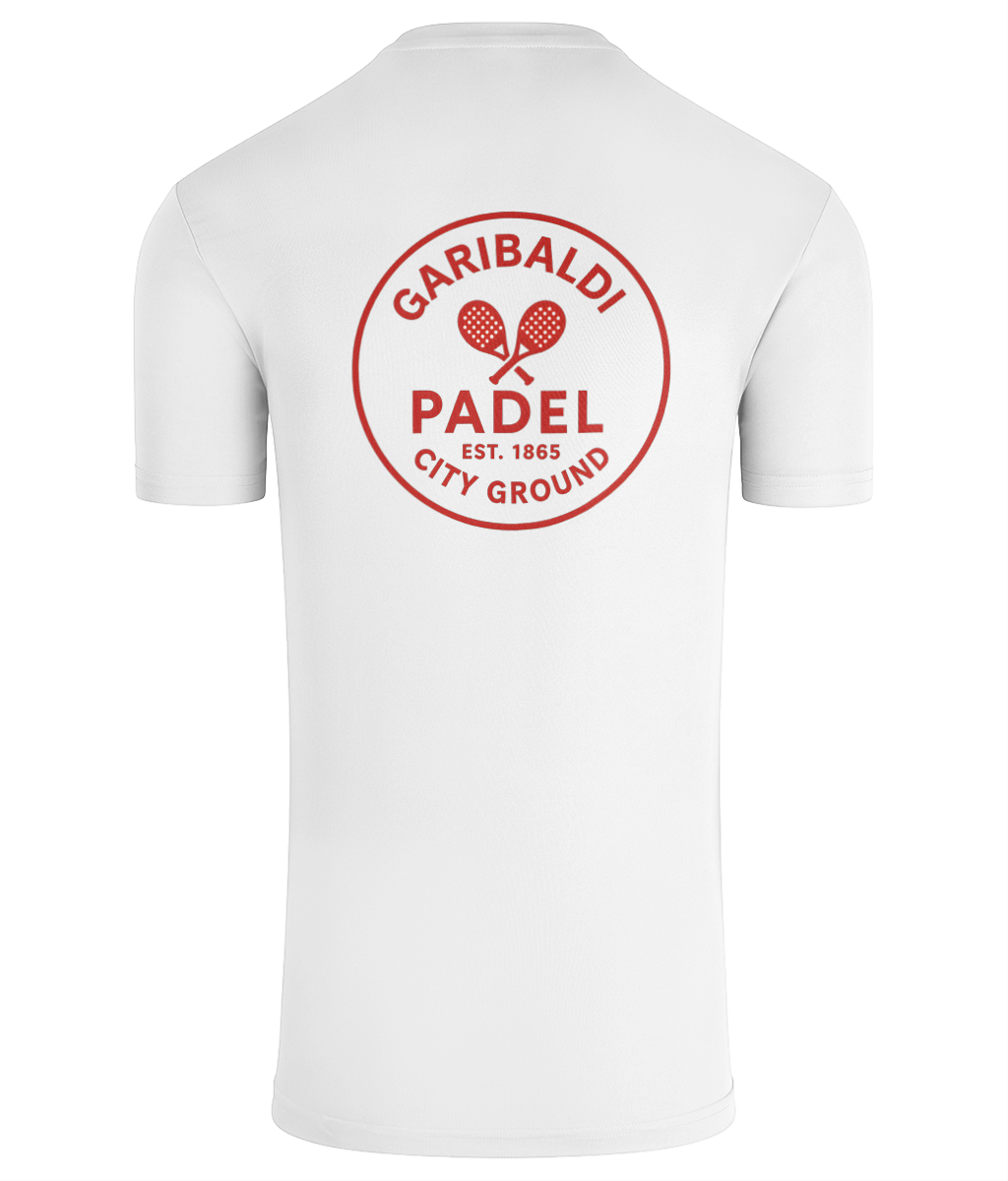 Garibaldi Padel Club Tshirt back