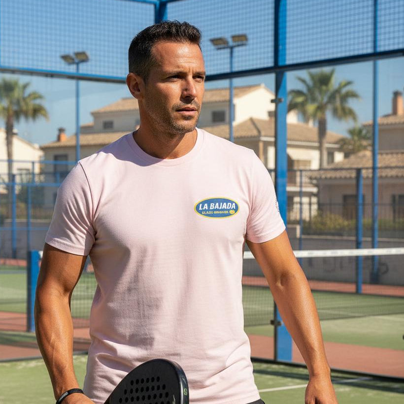 La Bajada Glass breaker Padel t-shirt