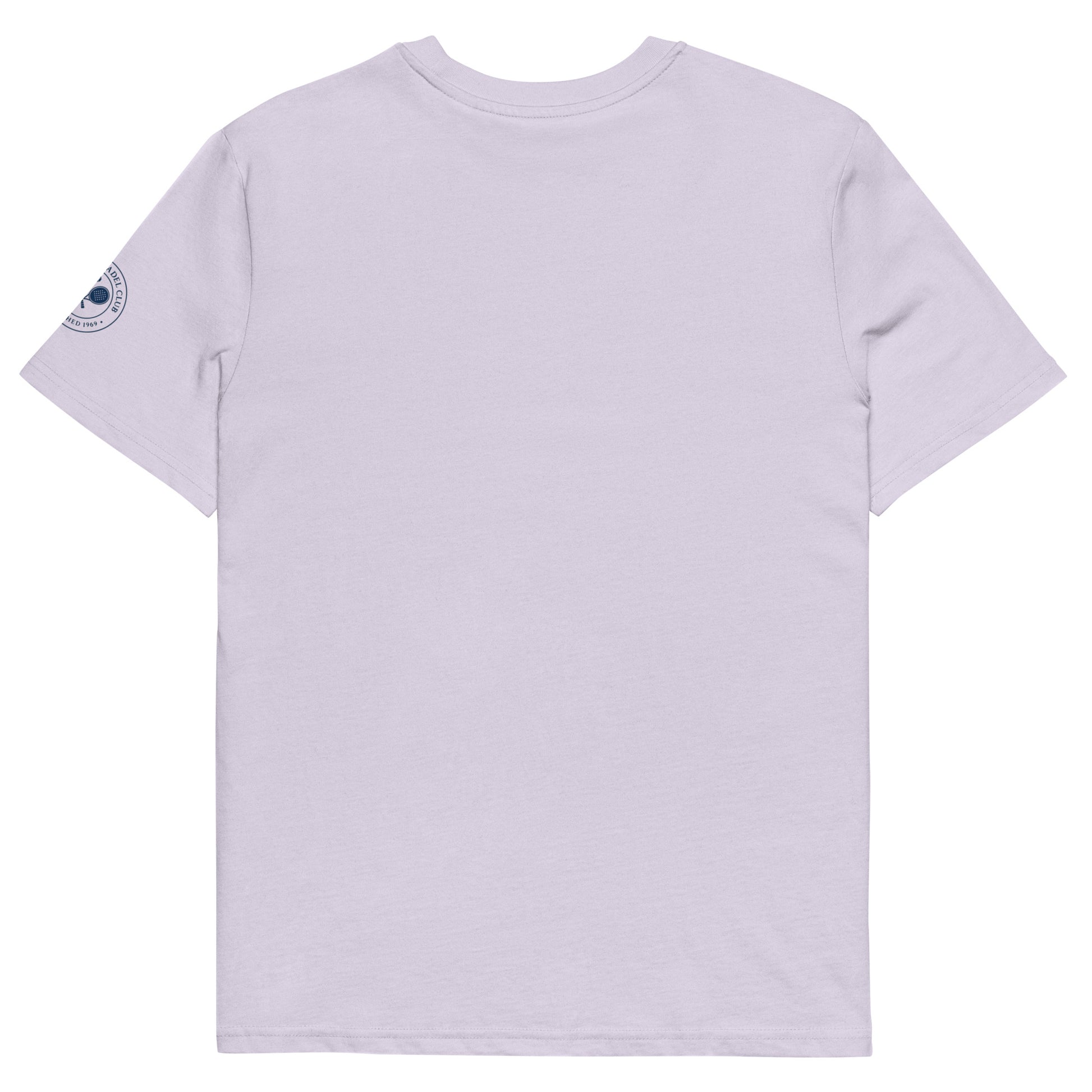 La Bajada Organic Cotton T-Shirt – Lavender – Back View