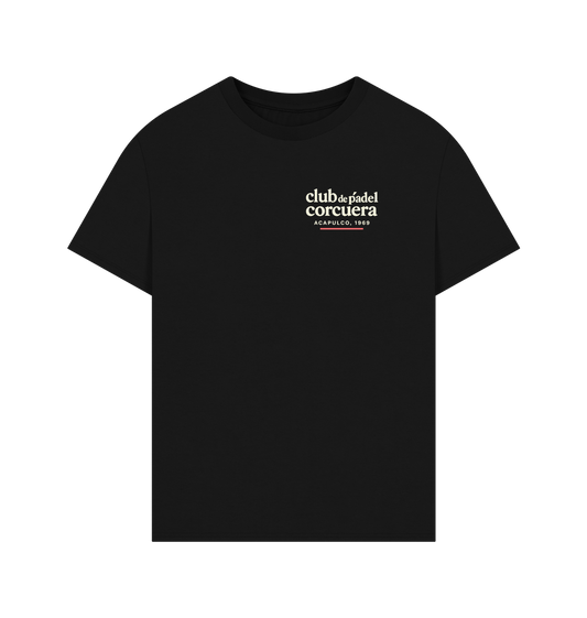 Black Printed T-shirt Front