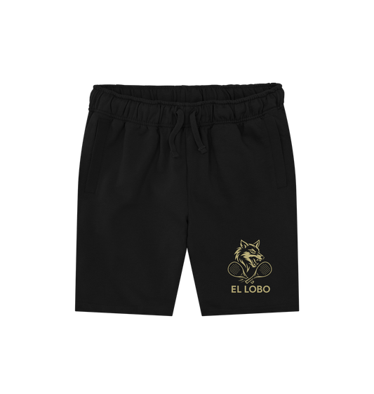 Black Printed Mens Shorts
