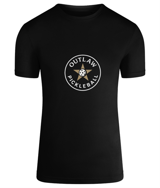 Outlaw Pickleball tshirt by Corcuera